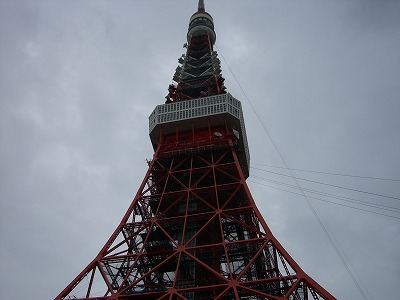 東京タワー 1階から