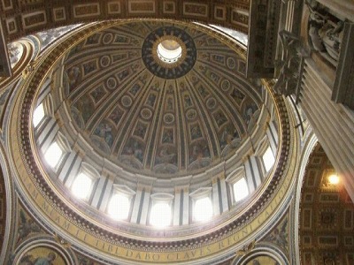 サンピエトロ大聖堂の内部